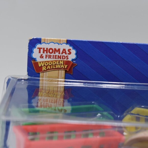 Circus Train Fisher Price Thomas & Friends Wooden Railway Engine New Old Stock - Picture 2 of 9